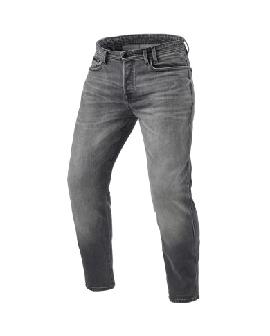 PANTALONES VAQUEROS REVIT ORTES TF GRIS MEDIO GASTADO
