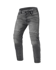 PANTALONES VAQUEROS REVIT MOTO 2 TF GRIS MEDIO GASTADO