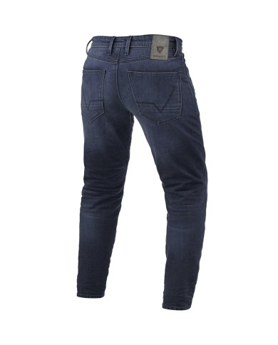PANTALONES VAQUEROS REVIT MICAH TF AZUL OSCURO GASTADO