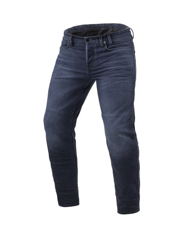 PANTALONES VAQUEROS REVIT MICAH TF AZUL OSCURO GASTADO