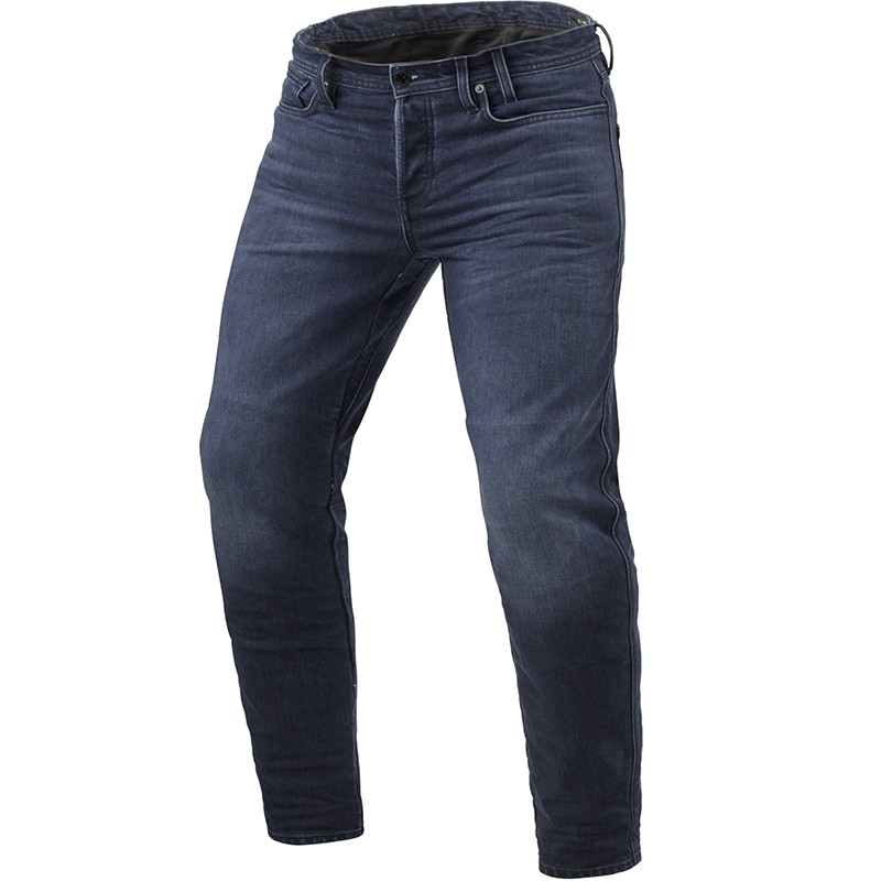 PANTALONES VAQUEROS REVIT MICAH TF AZUL OSCURO GASTADO