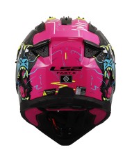 CASCO LS2 FAST II GORILLA PURPLE/YELLOW FLUO