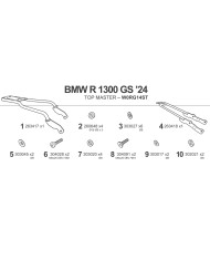 KIT DE FIJACIÓN POSTERIOR SHAD W0RG14ST BMW R 1300 GS