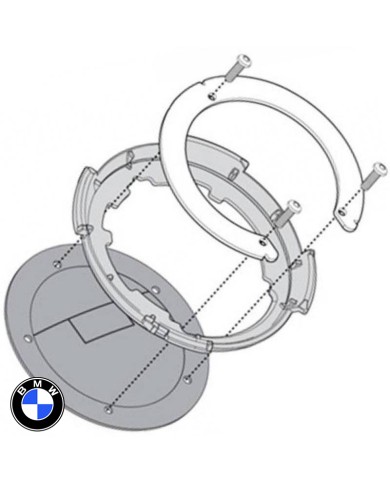 ADAPTADOR GIVI PARA BOLSAS TANKLOCK BF84