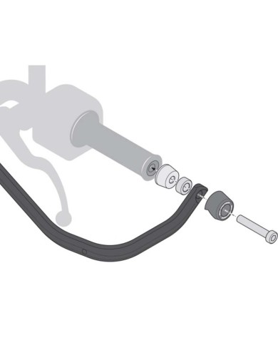 KIT DE PROTECTORES DE MANOS SW-MOTECH ADVENTURE BMW HDG.00.220.33400/B