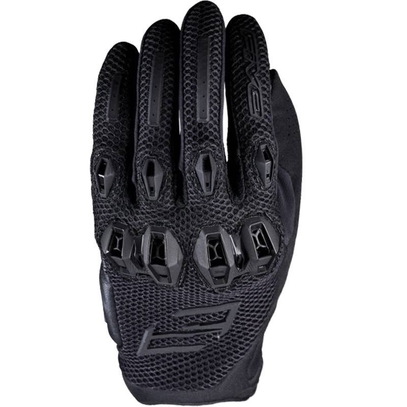 GUANTES FIVE STUNT EVO 2 AIRFLOW NEGRO