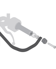 KIT DE PROTECTORES DE MANOS SW-MOTECH SPORT BMW HDG.00.220.23400/B