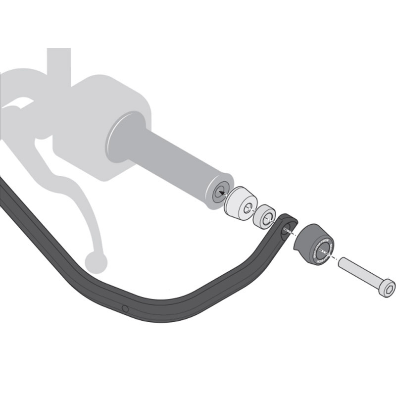 KIT DE PROTECTORES DE MANOS SW-MOTECH SPORT KAWASAKI HDG.00.220.23300/B