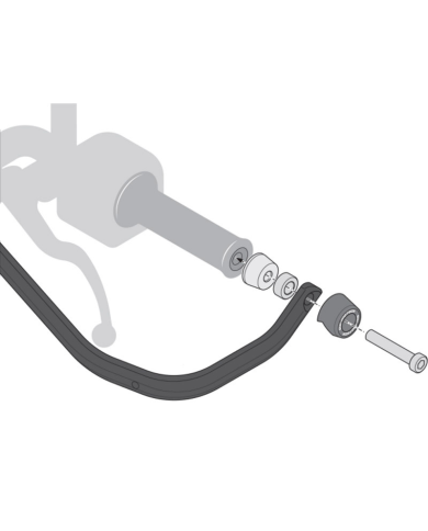 KIT DE PROTECTORES DE MANOS SW-MOTECH SPORT APRILIA HDG.00.220.24701/B