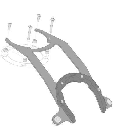 FIJACION BOLSA DE DEPOSITO SW-MOTECH TANK RING PRO HONDA TRT.00.787.21200/B