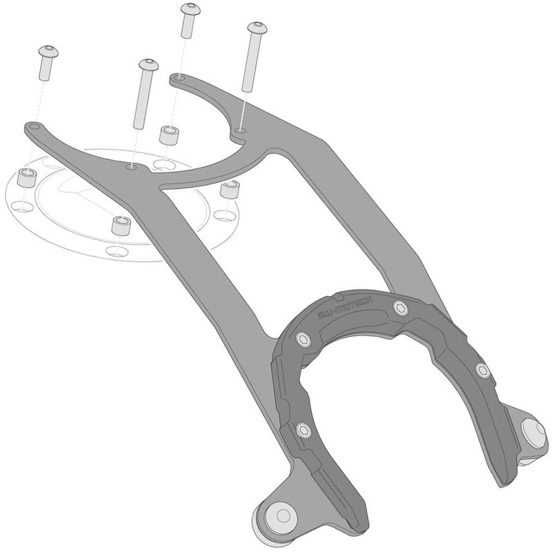 FIJACION BOLSA DE DEPOSITO SW-MOTECH TANK RING PRO HONDA TRT.00.787.21200/B