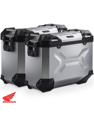 PACK MALETAS LATERALES + BOLSAS + SOPORTES SW-MOTECH HONDA KFT.01.400.70001/S