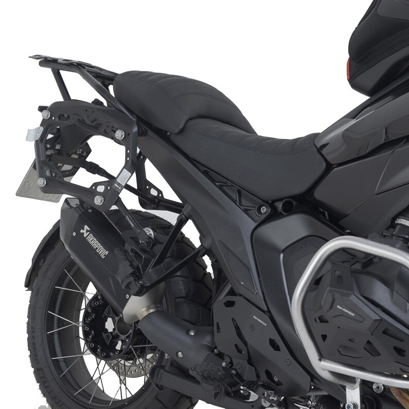 PACK MALETAS LATERALES + ESCAPE AKRAPOVIC + SOPORTES SW-MOTECH BMW KFT.07.975.72001/S