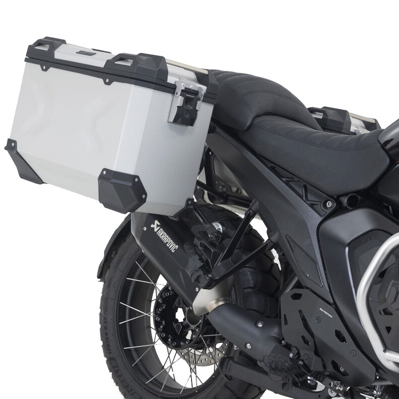 PACK MALETAS LATERALES + ESCAPE AKRAPOVIC + SOPORTES SW-MOTECH BMW KFT.07.975.72001/S