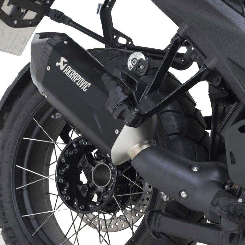 PACK MALETAS LATERALES + ESCAPE AKRAPOVIC + SOPORTES SW-MOTECH BMW KFT.07.975.72001/S