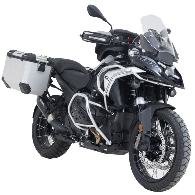 PACK MALETAS LATERALES + ESCAPE AKRAPOVIC + SOPORTES SW-MOTECH BMW KFT.07.975.72001/S
