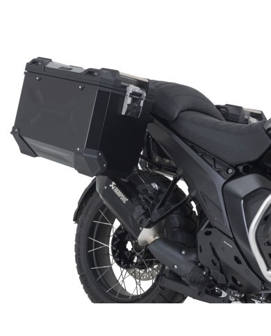 PACK MALETAS LATERALES + ESCAPE AKRAPOVIC + SOPORTES SW-MOTECH BMW KFT.07.975.72001/B