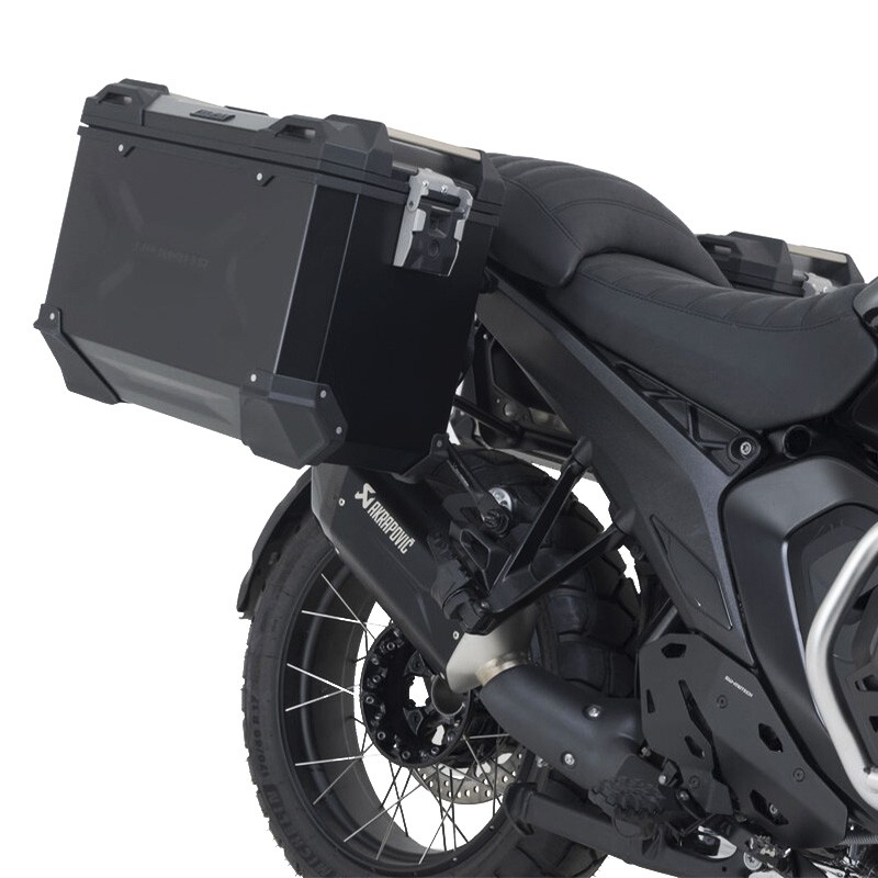 PACK MALETAS LATERALES + ESCAPE AKRAPOVIC + SOPORTES SW-MOTECH BMW KFT.07.975.72001/B