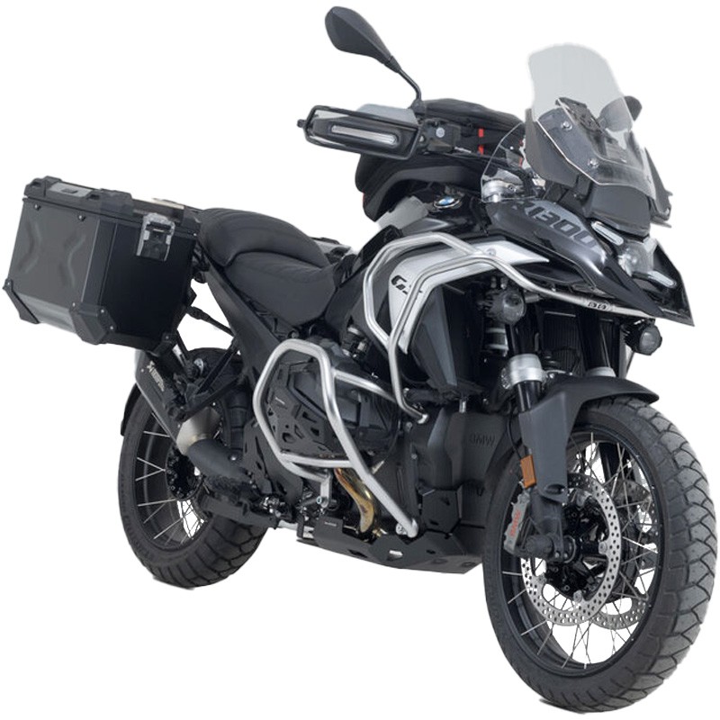 PACK MALETAS LATERALES + ESCAPE AKRAPOVIC + SOPORTES SW-MOTECH BMW KFT.07.975.72001/B