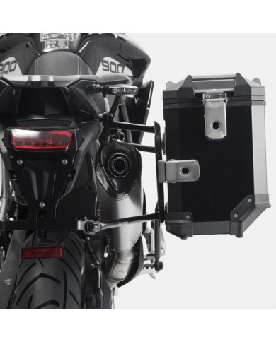 PACK MALETAS LATERALES + ESCAPE AKRAPOVIC + SOPORTES SW-MOTECH KFT.11.953.72002/B