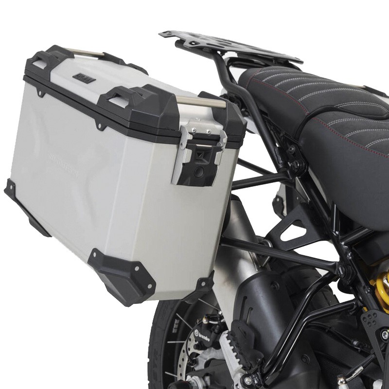 PACK MALETAS LATERALES + BAUL + BOLSAS + SOPORTES SW-MOTECH DUCATI ADV.22.995.75000/S