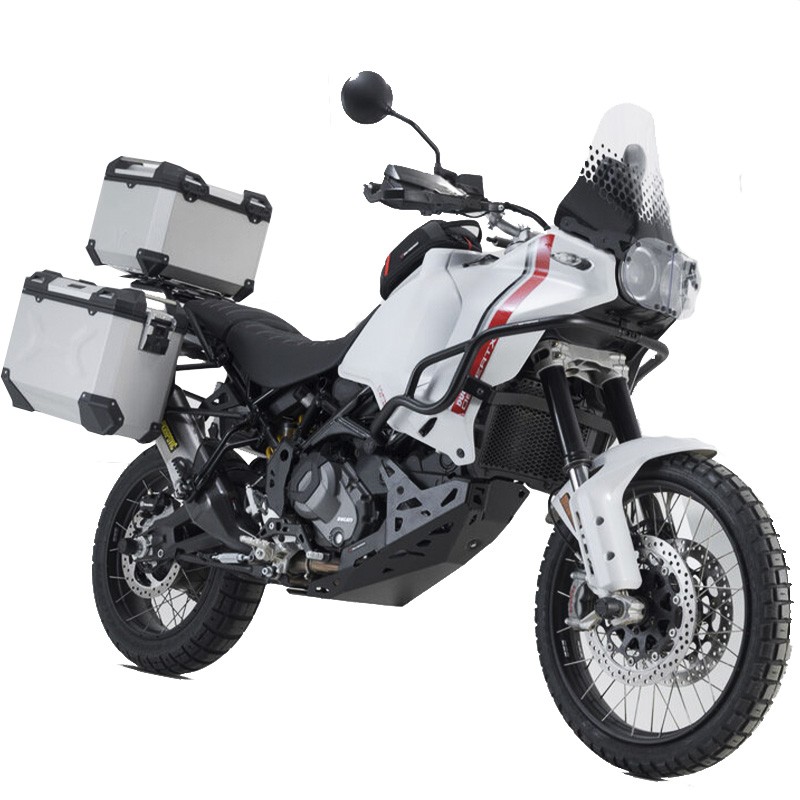 PACK MALETAS LATERALES + BAUL + BOLSAS + SOPORTES SW-MOTECH DUCATI ADV.22.995.75000/S