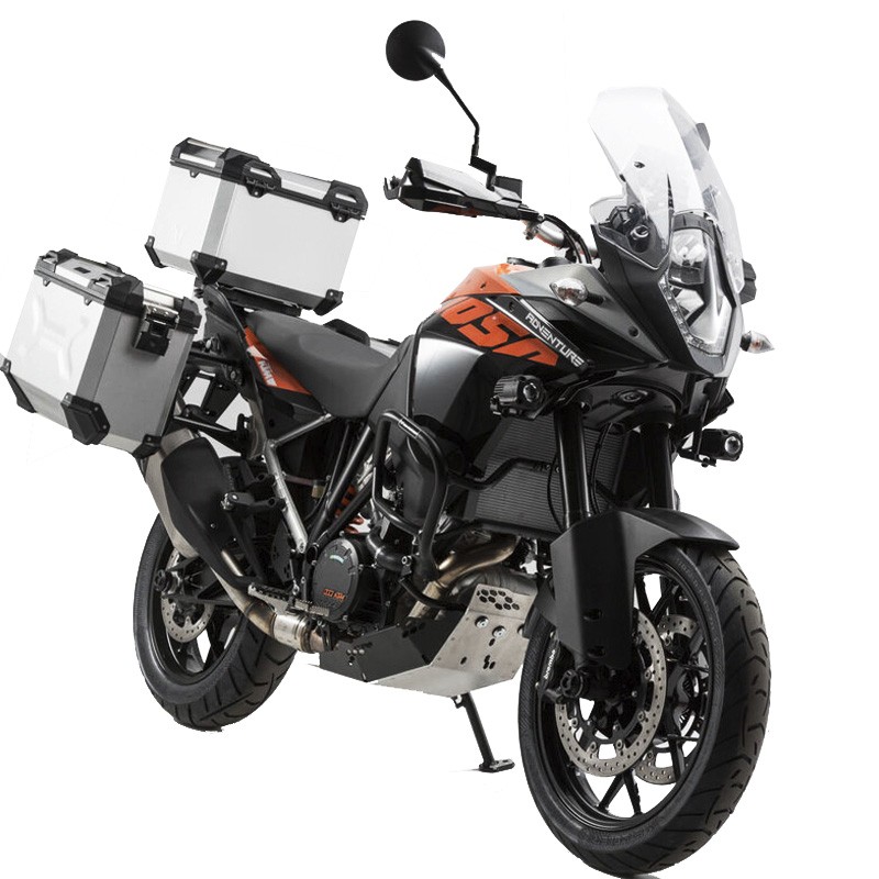 PACK MALETAS LATERALES + BAUL + BOLSAS + SOPORTES SW-MOTECH KTM ADV.04.333.75002/S