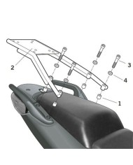 KIT DE FIJACIÓN POSTERIOR SHAD V0YR11ST PIAGGIO MP3 125/300