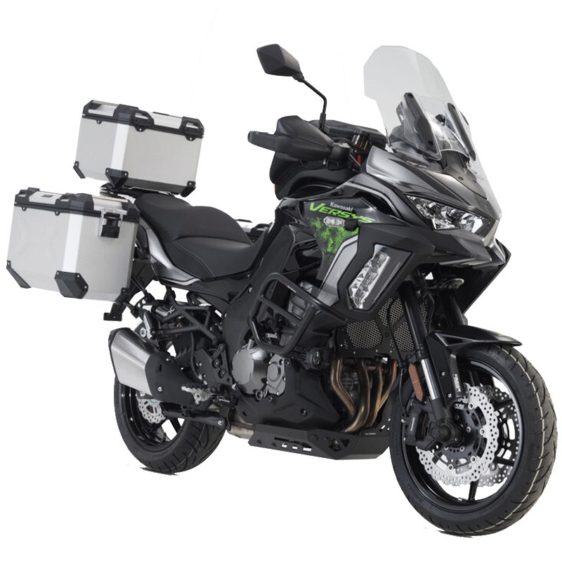 PACK MALETAS LATERALES + BAUL + BOLSAS + SOPORTES SW-MOTECH KAWASAKI ADV.08.922.75001/S