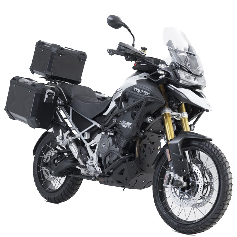 PACK MALETAS LATERALES + BAUL + BOLSAS + SOPORTES SW-MOTECH TRIUMPH ADV.11.905.75001/B