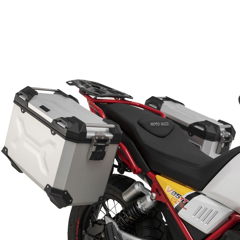 PACK MALETAS LATERALES + BAUL + BOLSAS + SOPORTES SW-MOTECH MOTO GUZZI ADV.17.925.75000/S