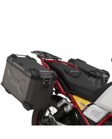 PACK MALETAS LATERALES + BAUL + BOLSAS + SOPORTES SW-MOTECH MOTO GUZZI ADV.17.925.75000/B