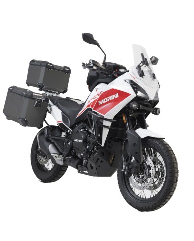 PACK MALETAS LATERALES + BAUL + BOLSAS + SOPORTES SW-MOTECH MOTO MOPRINI ADV.23.017.75000/B