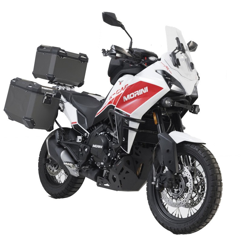 PACK MALETAS LATERALES + BAUL + BOLSAS + SOPORTES SW-MOTECH MOTO MOPRINI ADV.23.017.75000/B