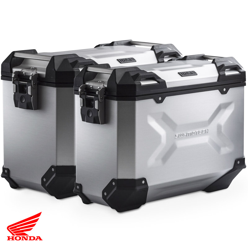 PACK MALETAS LATERALES + BOLSAS + SOPORTES SW-MOTECH HONDA KFT.01.548.70100/S