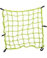 RED PORTAEQUIPAJE DE NUDOS AMARILLO FLUOR