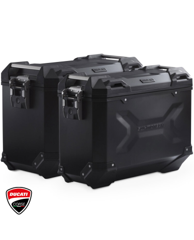 PACK MALETAS LATERALES + BOLSAS + SOPORTES SW-MOTECH DUCATI KFT.22.822.70100/B