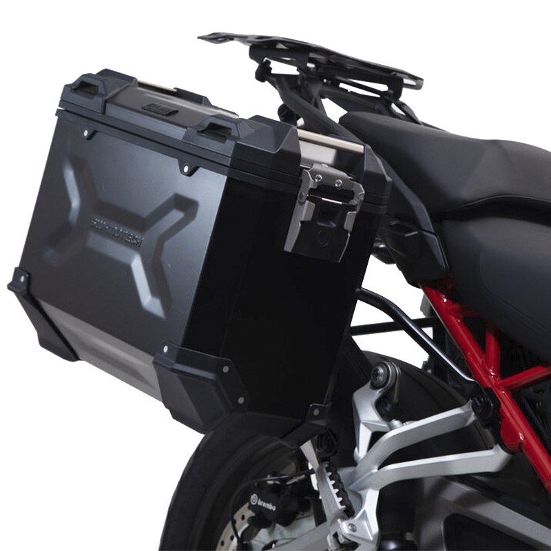 PACK MALETAS LATERALES + BOLSAS + SOPORTES SW-MOTECH DUCATI KFT.22.822.70100/B