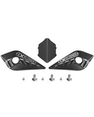 KIT DE TAPAS Y TORNILLOS CASCO LS2 MX701 EXPLORER BLACK