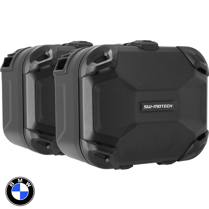 PACK MALETAS LATERALES + SOPORTES SW-MOTECH DUSC BMW KFT.07.975.65101/B