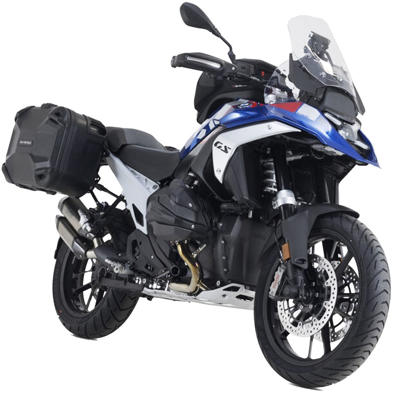 PACK MALETAS LATERALES + SOPORTES SW-MOTECH DUSC BMW KFT.07.975.65101/B