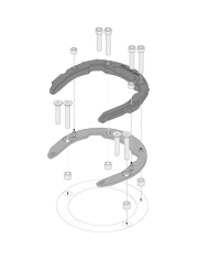 FIJACION BOLSA DE DEPOSITO SW-MOTECH TANK RING PRO KTM TRT.00.787.17000/B
