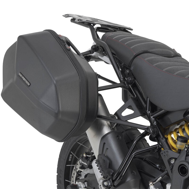 PACK MALETAS LATERALES + SOPORTES + BOLSAS SW-MOTECH AERO ABS DUCATI KFT.22.995.60100/B