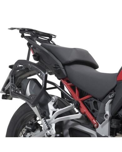 PACK MALETAS LATERALES + SOPORTES + BOLSAS SW-MOTECH AERO ABS DUCATI KFT.22.822.60100/B