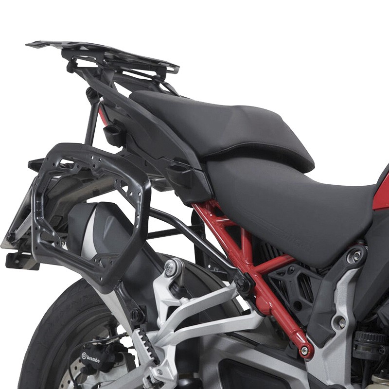 PACK MALETAS LATERALES + SOPORTES + BOLSAS SW-MOTECH AERO ABS DUCATI KFT.22.822.60100/B