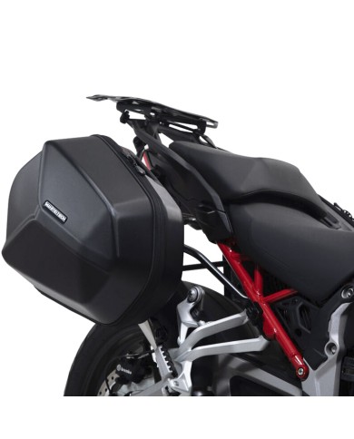 PACK MALETAS LATERALES + SOPORTES + BOLSAS SW-MOTECH AERO ABS DUCATI KFT.22.822.60100/B