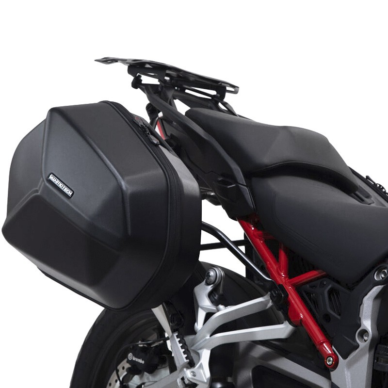 PACK MALETAS LATERALES + SOPORTES + BOLSAS SW-MOTECH AERO ABS DUCATI KFT.22.822.60100/B