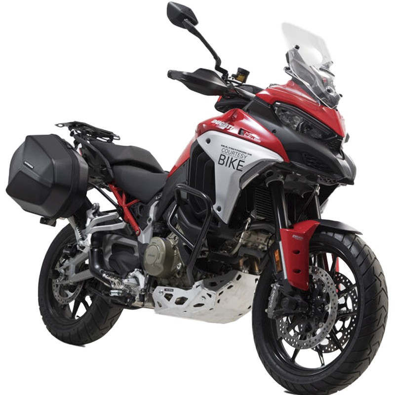 PACK MALETAS LATERALES + SOPORTES + BOLSAS SW-MOTECH AERO ABS DUCATI KFT.22.822.60100/B