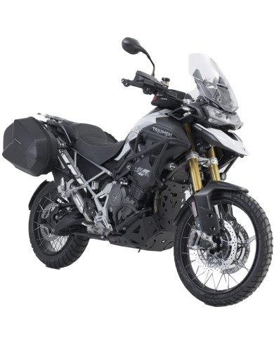 PACK MALETAS LATERALES + SOPORTES + BOLSAS SW-MOTECH AERO ABS TRIUMPH KFT.11.905.60101/B