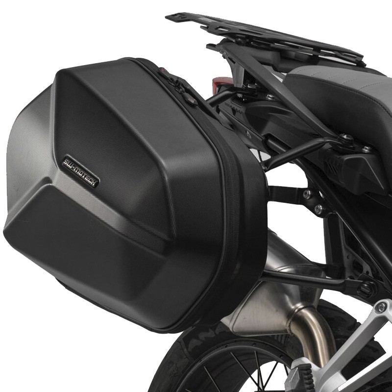 PACK MALETAS LATERALES + SOPORTES + BOLSAS SW-MOTECH AERO ABS TRIUMPH KFT.11.748.60100/B